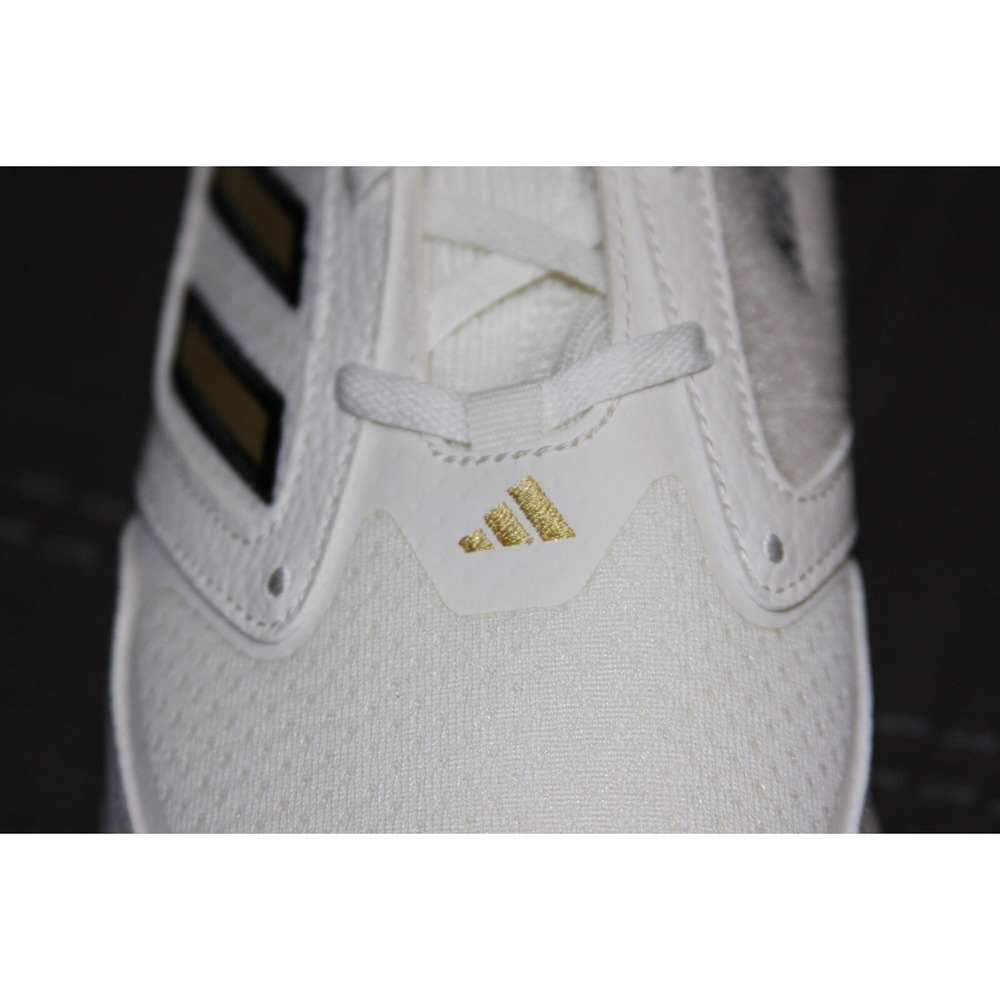 adidas White and Gold Athletic Shoes - Picture 13 of 16